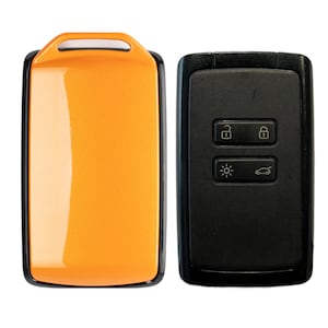 ORANGE TONIC Sleutelhoesje met handsfree kaart compatibel met Renault Dacia gemaakt in Frankrijk
