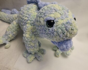 Crochet Iguana Plushie