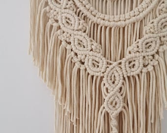 Macrame Wall Hanging, Bohemian Decoration, Woven Wall Hanging, Macrame Mural, Housewarming gift, House decor, Wall art