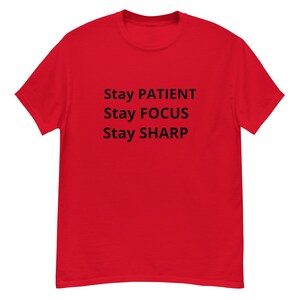 Unisex classic tee motivation discipline