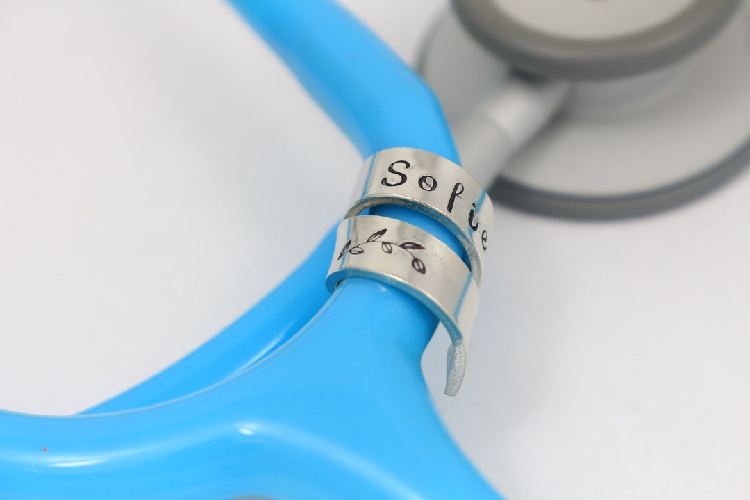 Personalized Tag for Stethoscopes, Nurse Appreciation Gift, ID Tag