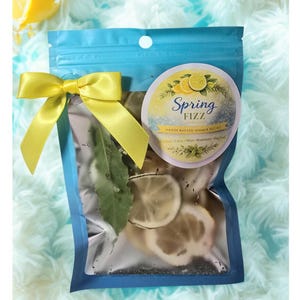 Kit de ambientador Spring Fizz / Fragancia natural para el hogar / Popurrí floral cítrico para estufa / Caja de regalo de primavera / Regalo de inauguración de casa / Decoración de cocina