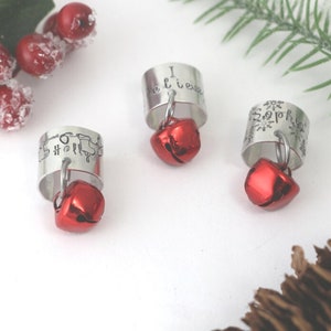 Christmas Stethoscope ID Tag - Stethoscope ID Ring - Littmann ID Tag - Stethoscope Charm - Personalized Stethoscope Name Tag -Nurse Gift