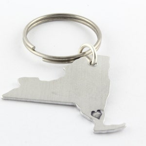 "I Love New York" Teddy Bear Keychain - Cute New York City Souvenir & Gift Idea