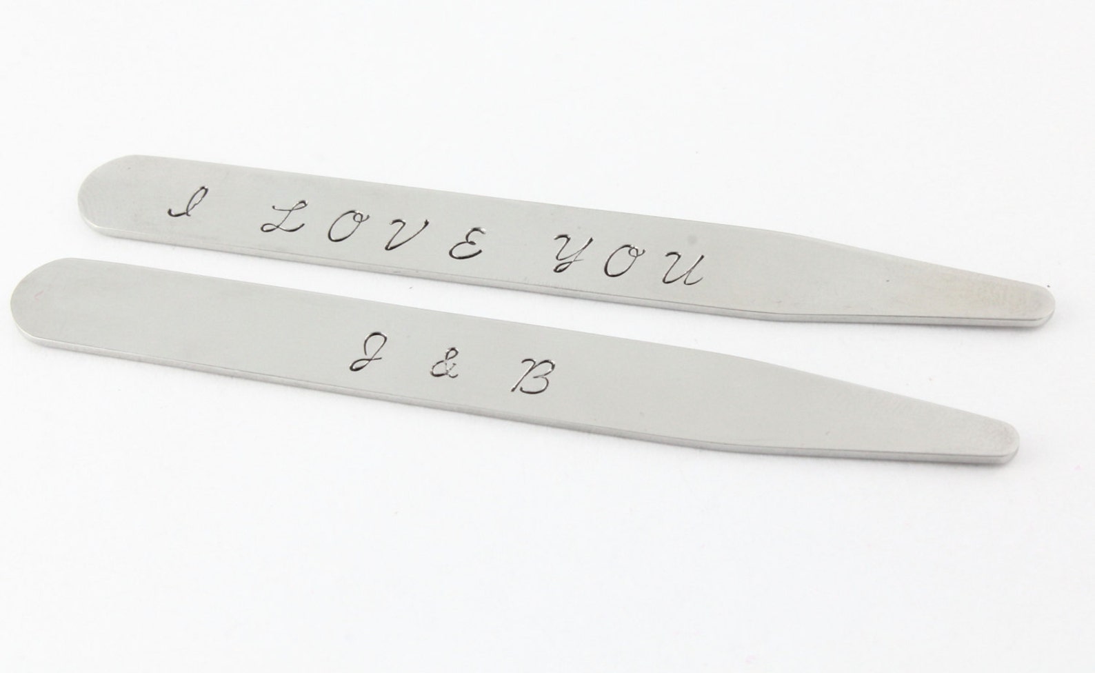 Personalized Collar Stays Men's Collar Stays Custom Etsy