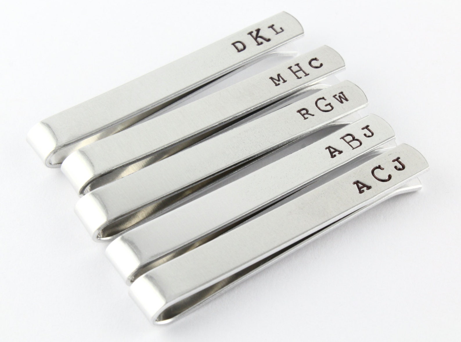 personalised tie bars