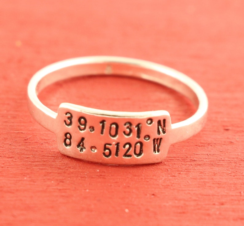 Sterling Silver Stacking Ring Band Size 6 Ring Size 7 Ring Etsy