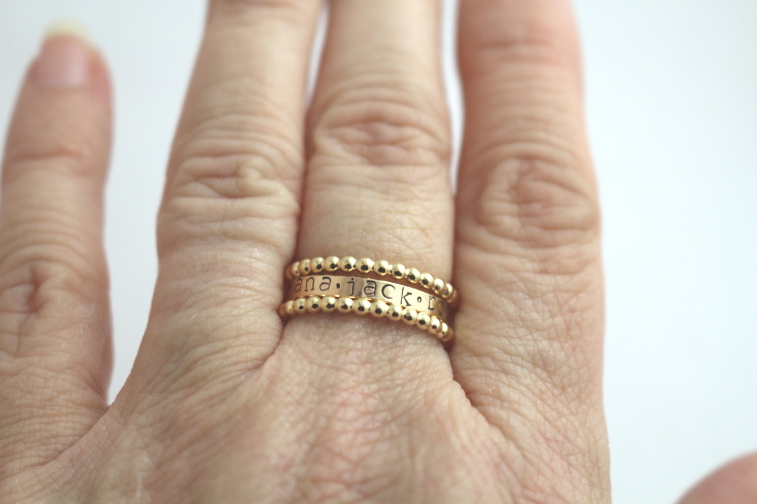 Mini Stackable Ring Set - Size 7 main image 1