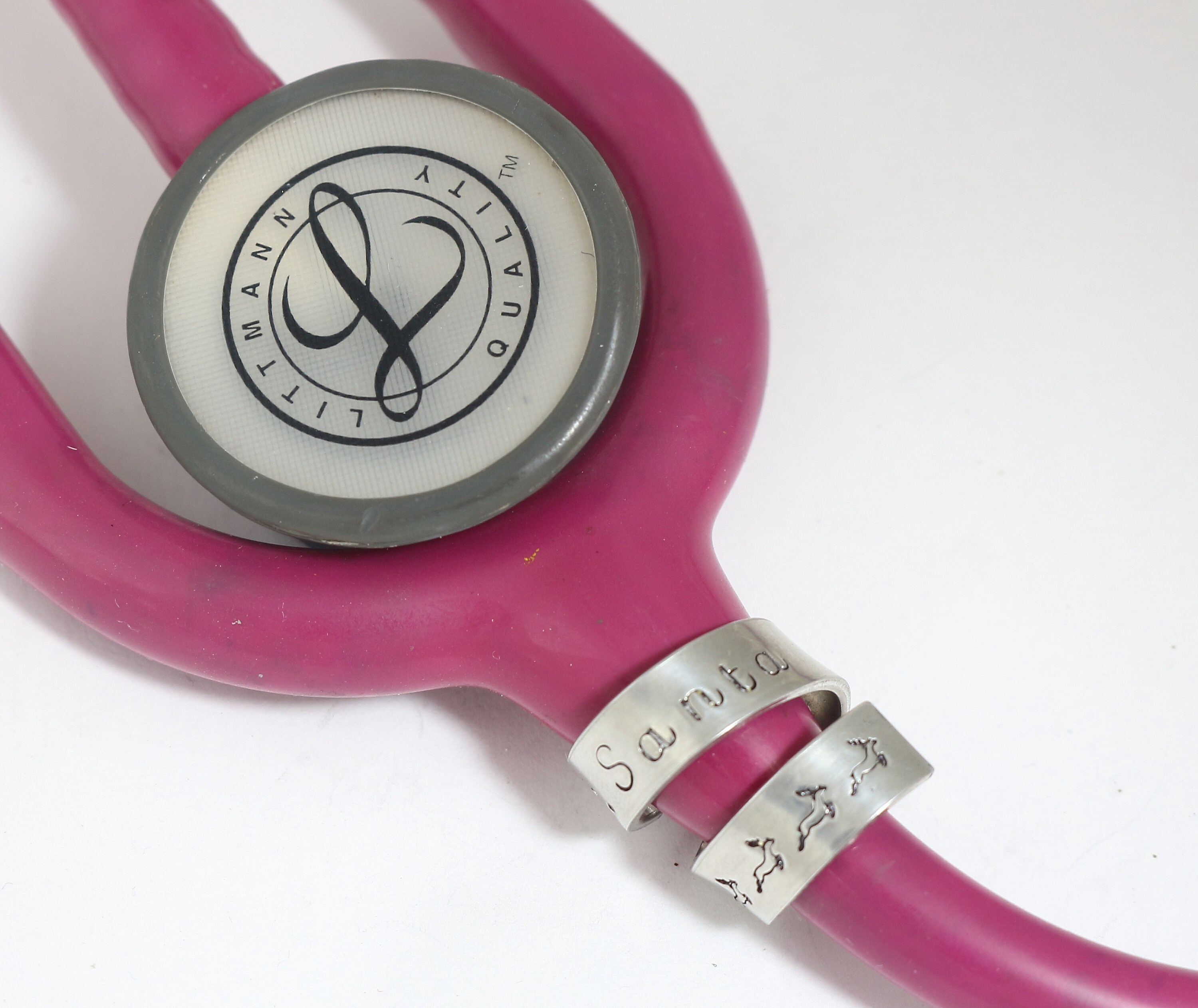 Stethoscope ID Tag Stethoscope ID Ring Littmann ID Tag Etsy