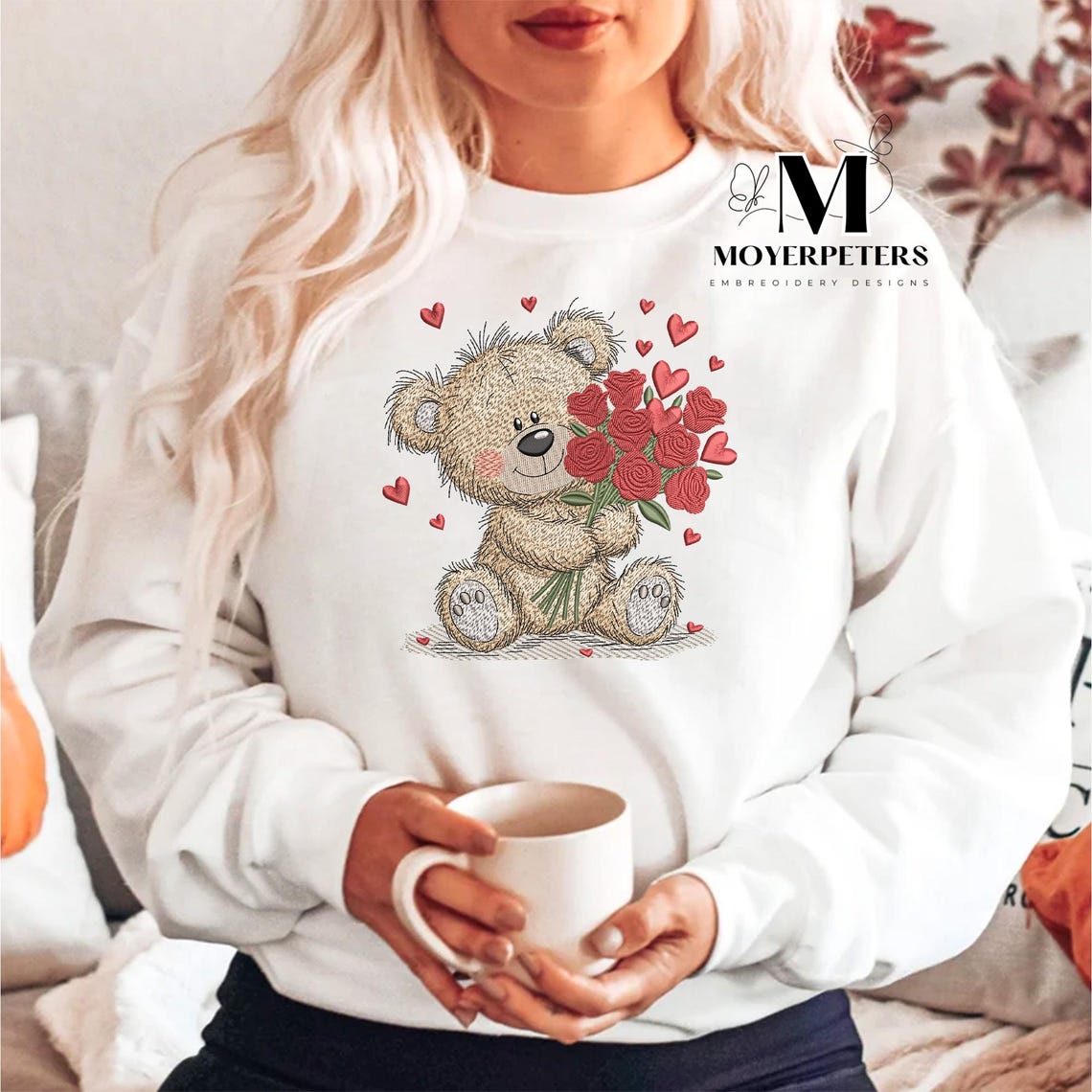 Orsetto GMM Romantico Rosso Con Rosa - Figurina Decorativa In Metallo Con Capsula Portaoggetti, Regalo Per San Valentino E Anniversari