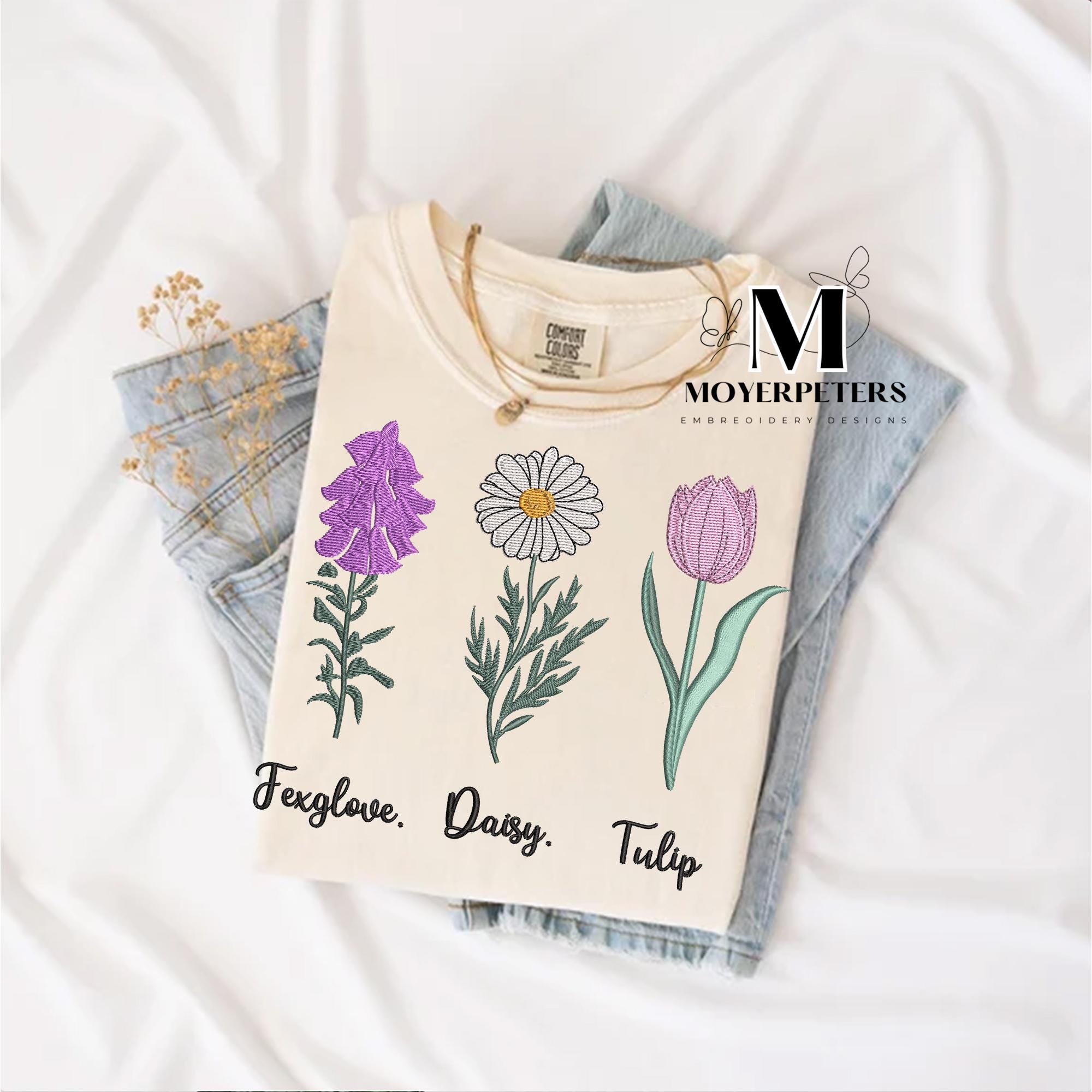 [CPGN STUDIO]★FLOWER STITCH EMBROIDERY SHORT SLEEVE TEE Flower stitch embroidery short sleeve white | ファッション