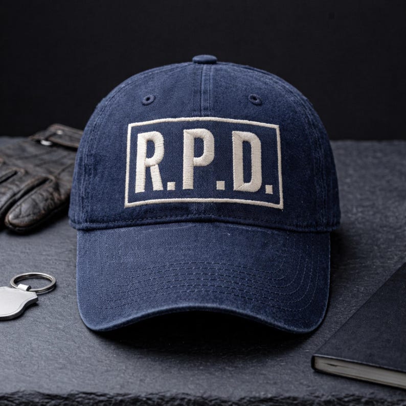Resident Evil Rpd Cap Raccoon City Police Department Embroidered Hat, Resident Evil ...