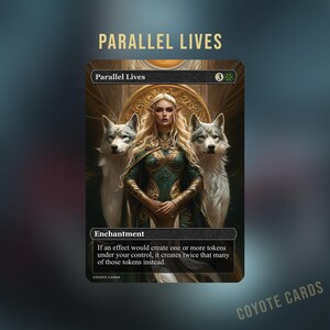 Parallel Lives Proxy / Borderless / Custom Proxies / Commander Cards // EDH CEDH