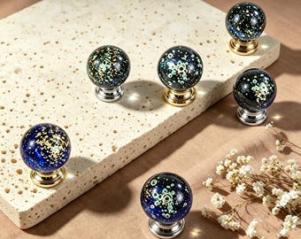 Tiny Crystal Dresser Pull, Premium Ball Drawer Knobs, Wardrobe Drawer Pulls, Cupboard Handles, Home Decor