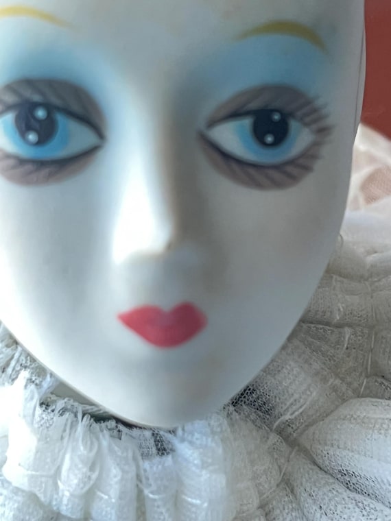 Harlequin 14 in Porcelain Clown Doll