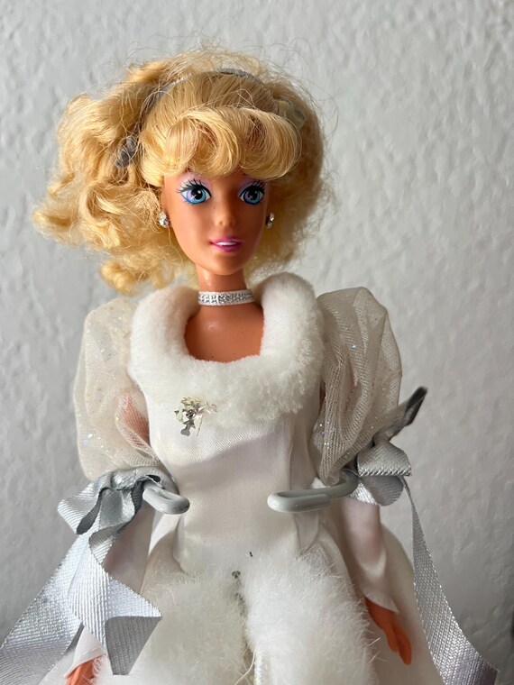 1996 Holiday Celebration Barbie with Display Stand