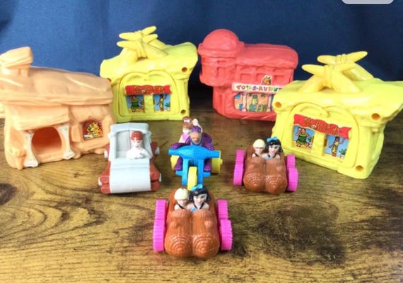 McDonald’s Flintstone Toys 1984 Movie