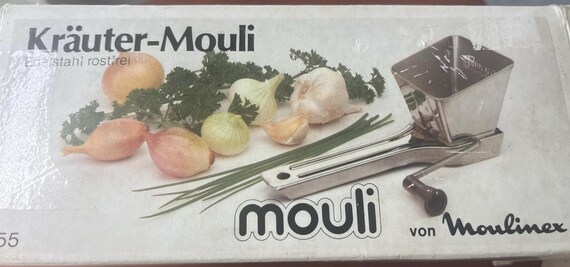 Vintage Mouli Herb Grater with Box and Instructions