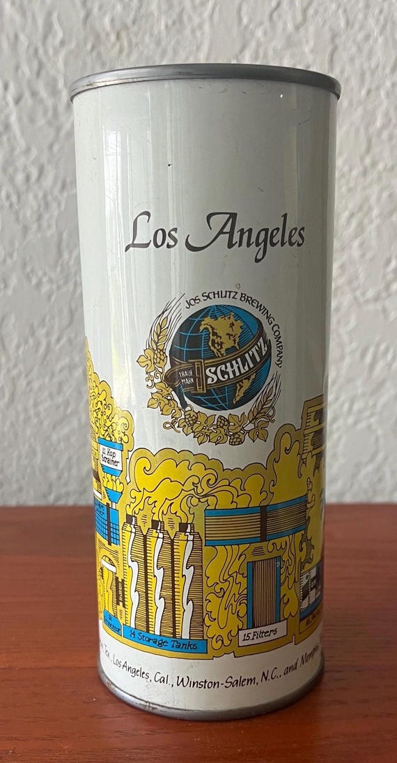 Vintage 1974 Schlitz Beer Can Coin Bank