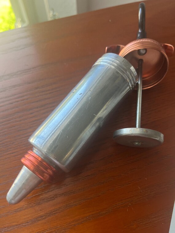 Vintage Mirro Aluminum Press and Icing Tube