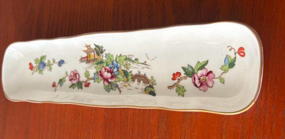 Vintage Pagida Straffordshire England Ring Tray - Fine Bone China