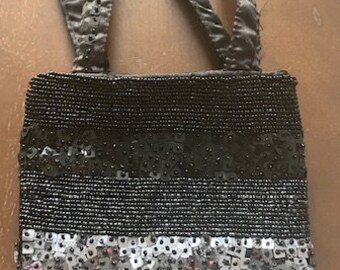 Vintage Beaded Bag by Agnès B /beaded Vintage Pochette/vintage