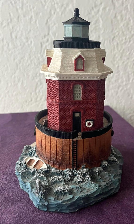 Lighthouse Sandy Point Shoal Maryland # 167 Harbor Lights 1995 #3096/9500 N0 C.O.A