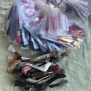 Lot of DMC Cotton Embroidery Floss