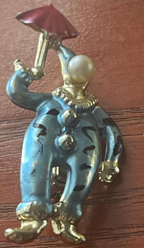 Vintage Clown Pin