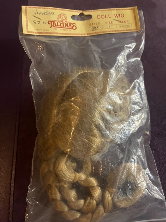 Tallina’s Doll Wig Style 898 Dark Blonde - in Original Packaging - Vanessa