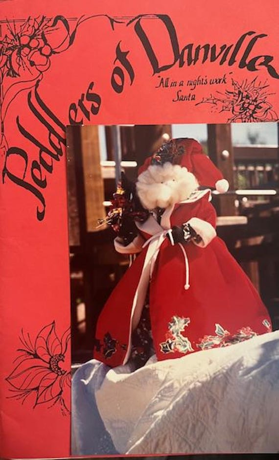 All in a Nights Works Santa Peddles of Danville
