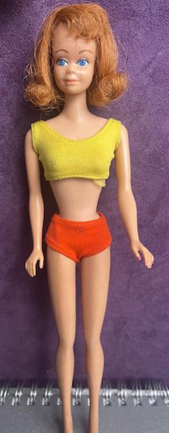 Midge Vintage 1962 Barbie with Vintage Shoes