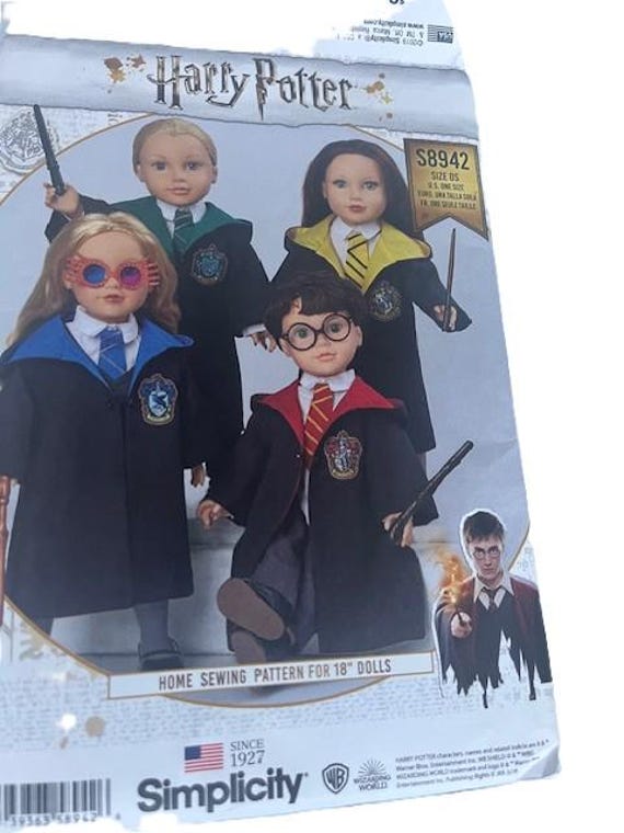Simplicity Harry Potter Doll Clothes 2019 Uncut Pattern