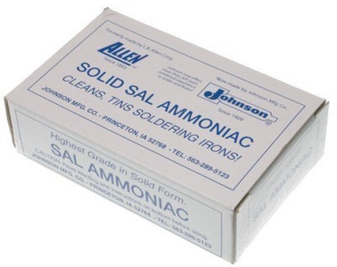 Sal Ammoniac Bar Soldering Iron Cleaner Etsy