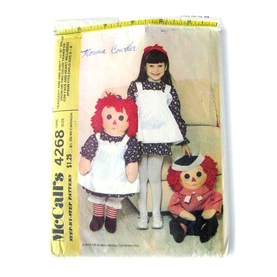 1970 raggedy ann doll