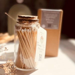 Safety Matches in Apothecary Jar