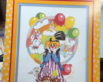 1996 OOP Blättchen... Clown Dreams von Susan Ives