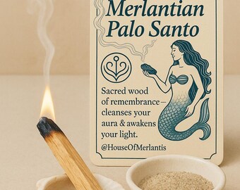 Palo Santo Stick | Merlantian Sacred Wood for Aura Cleansing and Energy Rituals