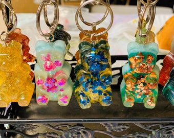 Large Gummy Bear Keychain - Made to Order