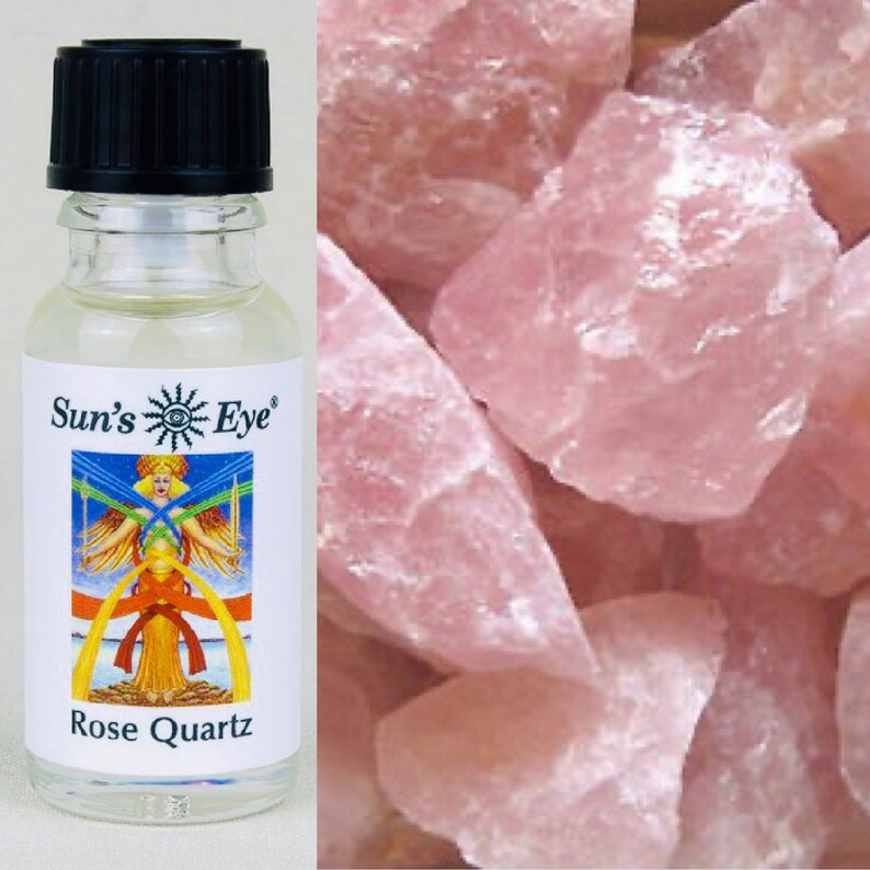 Rose Quartz Oil Etsy