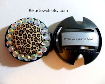 Leopard Stethoscope ID Tag