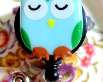 Owl ID Badge Holder