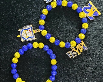 Sigma Gamma Rho Charm Bracelet Set