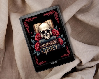 Colorsoft | Morally Grey / Szary ekran blokady Kindle | Projekt pełnoekranowy (pobranie cyfrowe)