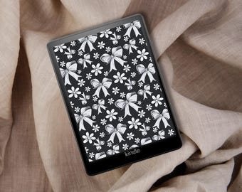 Bows and Daisies Kindle Lock Screen (Digital Download)