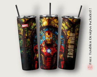 Iron Man Tumbler Wrap, Marvel-sublimatieontwerp voor digitale download, 20oz Skinny Tumbler-sublimatieontwerp, Iron Man-png, png PNGEgg