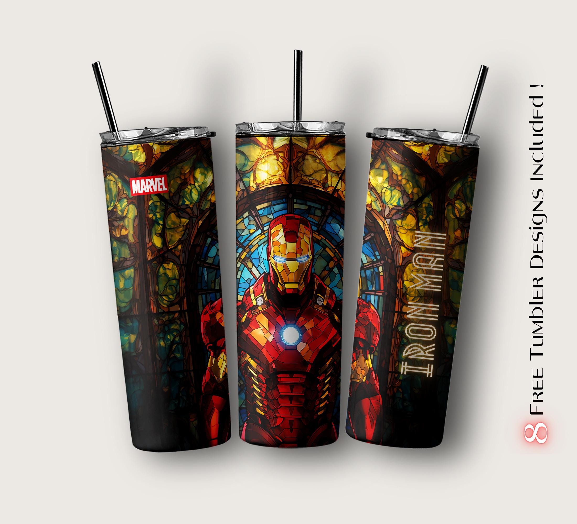 FULL WRAP TUMBLERS 【アイアンマン】 FULL WRAP TUMBLERS 【アイアンマン】