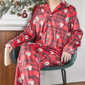 Custom Photo Face Pajama Set, Personalized Face Pajama, Custom Photo Pajama Pants, Christmas Pajamas for Mom or Dad,Anniversary Gifts