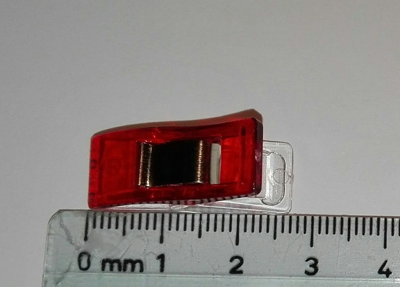 Small Wonder Clips With Seam Allowance Markings / Molas Para Etsy