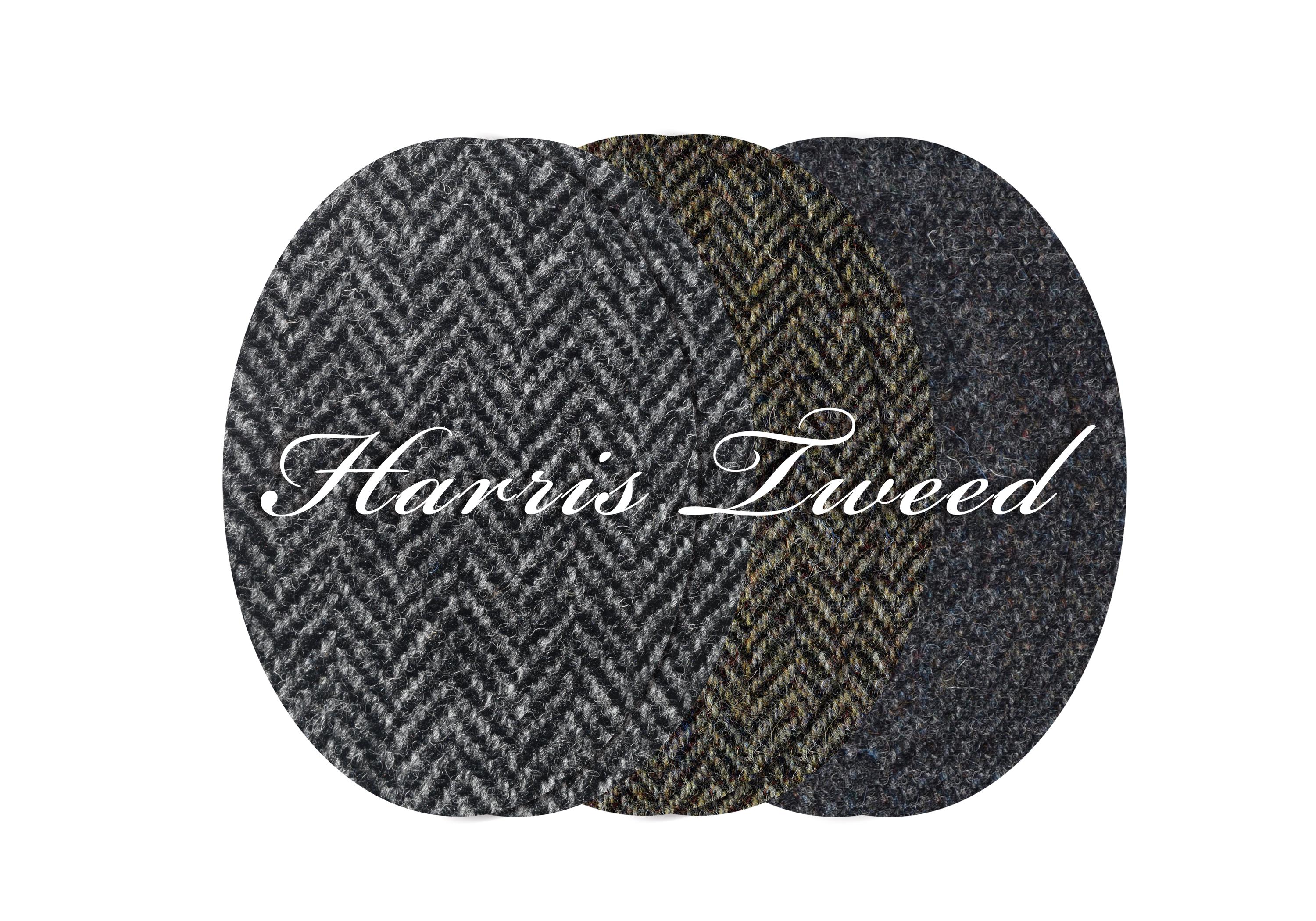 入手困難✨ハリスツイード Harris Tweed ヘリンボーン エルボーパッチ 